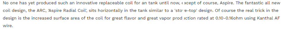 1 Revvo tank aspire 7