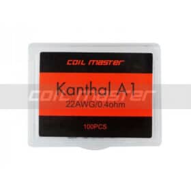 Coil Master Pre-built - Kanthal A1 (22AWG)