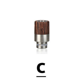 Wood drip tip PS4 : C (Black)