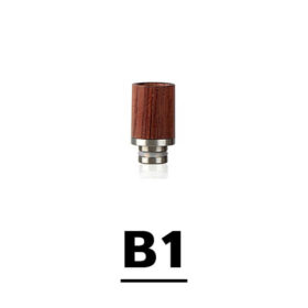 Wood drip tip Short : B1 (Brown)