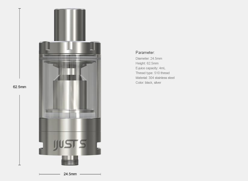 iJust S Atomizer by eleaf dnavapors 1