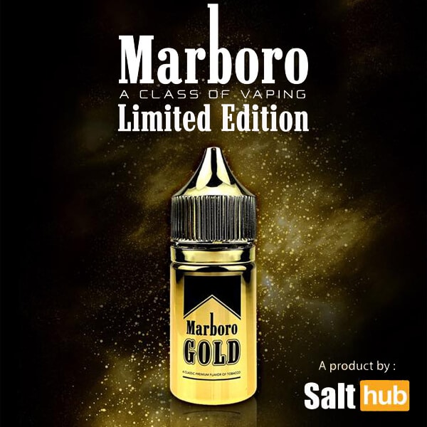 GOLD Marboro Saltnic 30ML 30MG | จำหน่ายบุหรี่ไฟฟ้า น้ำยา 