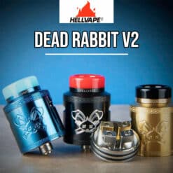 Dead Rabbit V2 24mm Rda By Hellvape à¸š à¸«à¸£ à¹„à¸Ÿà¸Ÿ à¸² à¸™ à¸³à¸¢à¸²à¸š à¸«à¸£ à¹„à¸Ÿà¸Ÿ à¸² Pod System Cbd à¸£à¸²à¸„à¸²à¸– à¸