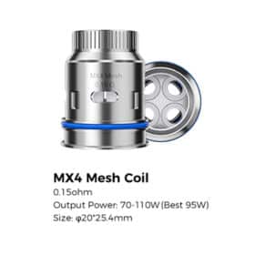MX4 Mesh - 0.15ohm Coil