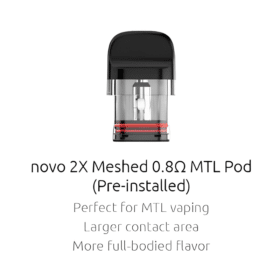 Meshed 0.8ohm MTL