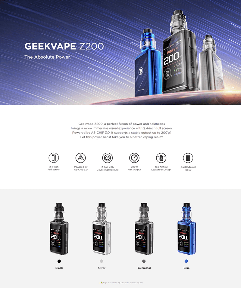 1 Geekvape Z200 Kit 1